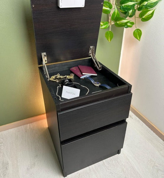 Hidden Compartment Nightstand